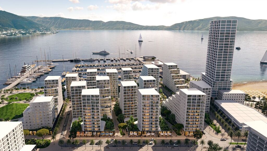 Apartment 1+1 for sale at Residenca Vlora Marina in Vlore.