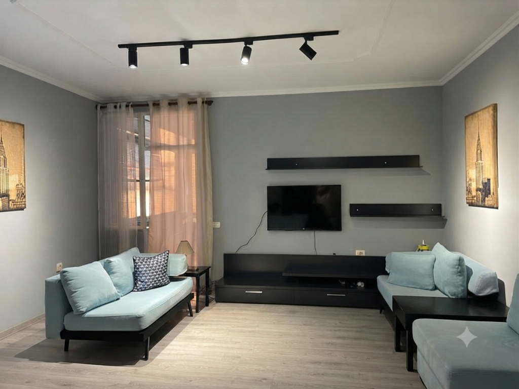 Qera, Apartament 2+1, Ish Parku i Autobuzave, Tirane.