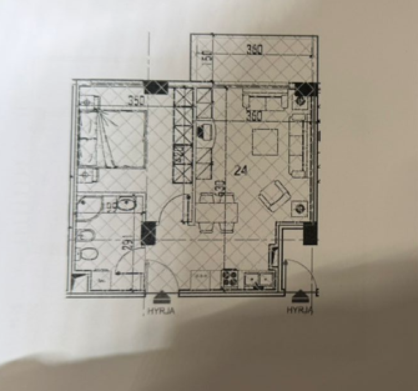 Apartament 1+1 në Shitje – Kompleksi Tom Doshi