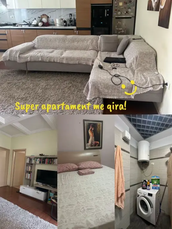 Apartament 1+1 me qira tek Komuna e Parisit