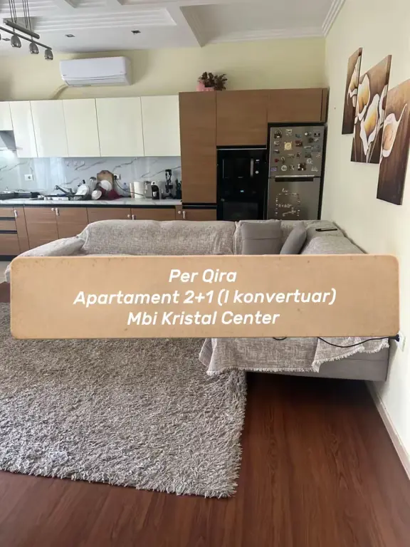 Apartament 1+1 me qira tek Komuna e Parisit