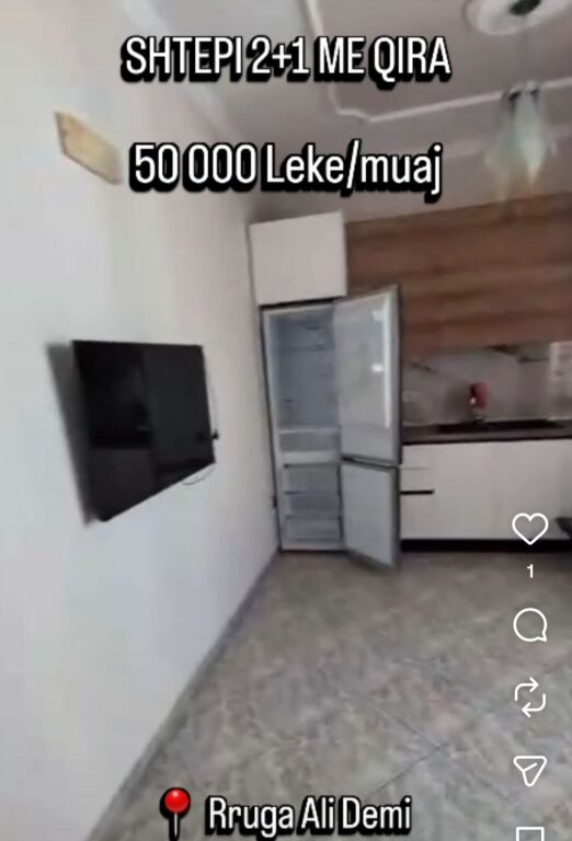 SHTEPI PRIVATE 2+1 + PARKING ME QERA - ALI DEMI, TIRANE
