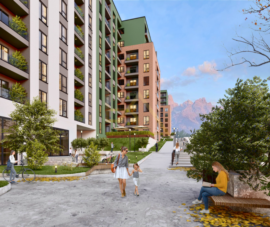 Tirana View Residence, Paskuqan