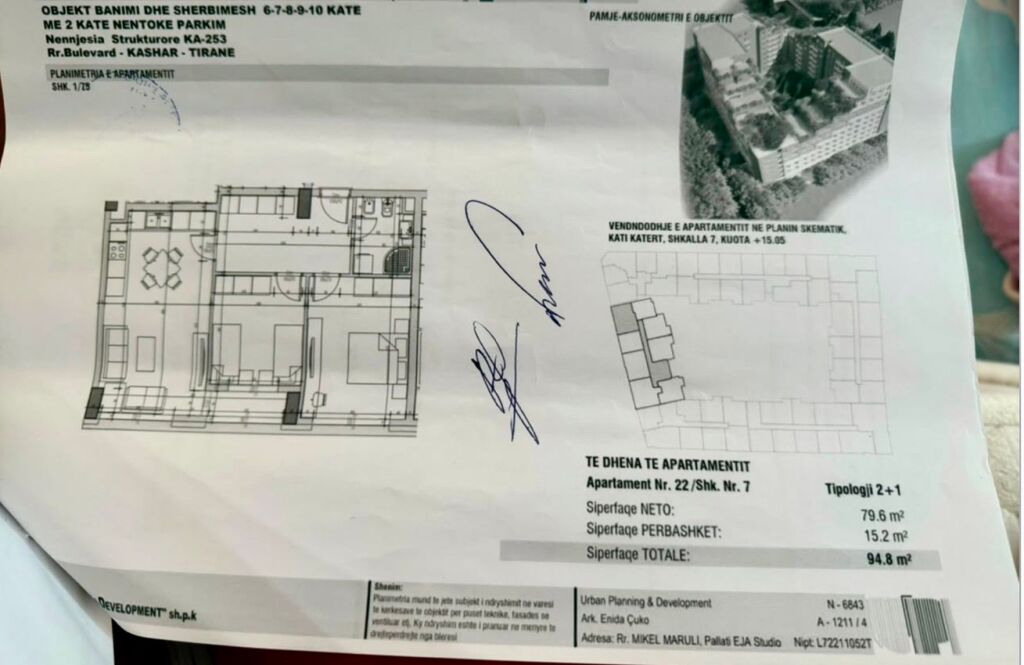 Ap 2+1 in vendita