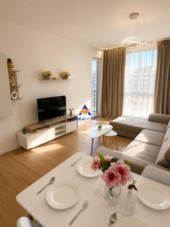 JEPET APARTAMENT 1+1 ME QERA "PASKUQAN, PRANE REZIDENCES ALBULENA" 40.000 LEKE