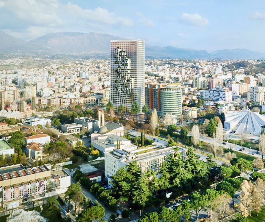 Downtown One, Bulevardi Bajram Curri, Tiranë