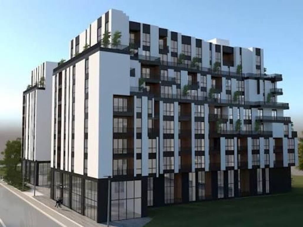 Apartment 1+1 convertible to 2+1 FOR SALE in "BELFIORE RESIDENCE" 75.35m2, 1 minute from the entrance to the New Ring, Paskuqan, Tirana. 85 mln Lekë