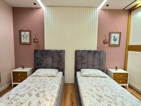 2+1, furnished, by the dry lake, price 650 euros.