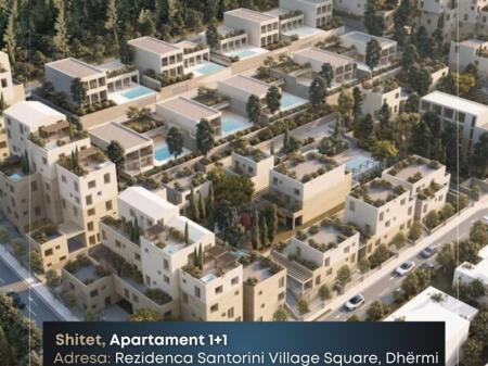 Vendesi appartamento 1+1 a Dhërmi – Santorini Village Square