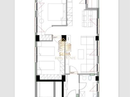 Shitet, Apartament 2+1+2, Rruga Dritan Hoxha, 235.200 Euro I DISKUTUESHEM-0692061134