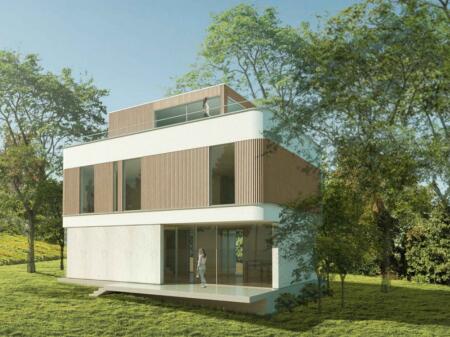 Modern 3-story villa for sale – Farkë, Tirana