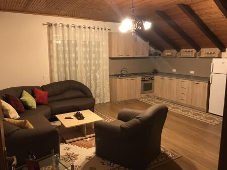 A 3+1 apartment is for rent in Xhamllik.
