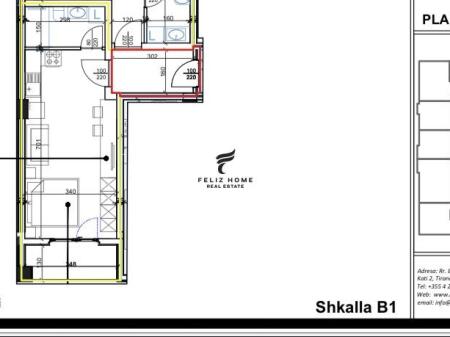 SHITET GARSONIERE 45 M2 FUSHA E AVIACIONIT 76.000 EURO