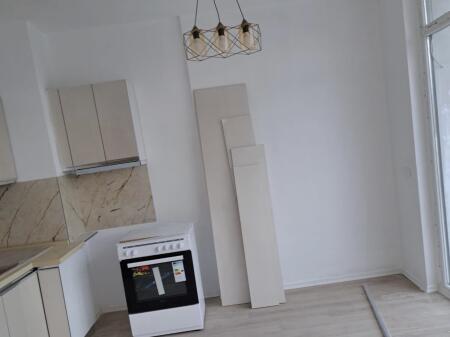 A 1+1 apartment with parking is available at the end of the new boulevard, Baron complex, Dine Hoxha street.
