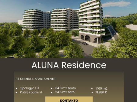 Apartment for Sale in Aluna Residence, €1,100/m²