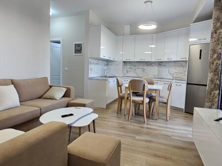 A 1-bedroom apartment with parking space is for rent.