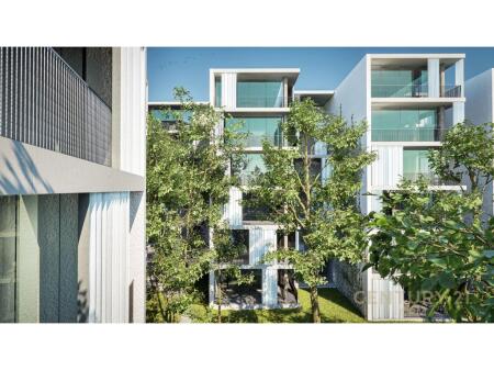FOR SALE APARTMENT 2+1+2 WITH BALCONY AND YARD IN THE BY LONG HILL RESIDENCE