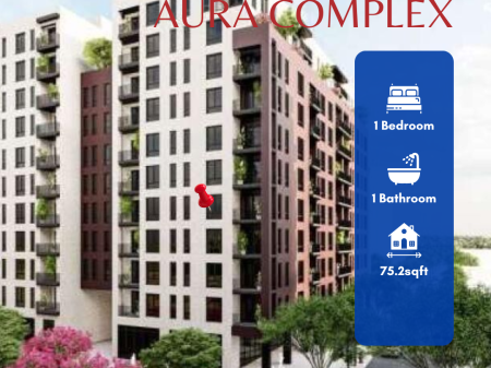FOR SALE 1+1 APARTMENT AURA COMPLEX!