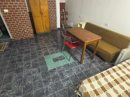 Studio apartment for rent in the former block.