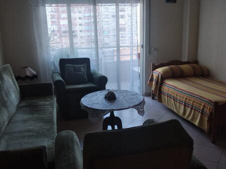 For rent, a studio on Don Bosko street (opposite the Catholic church) furnished for 350 euros (negotiable).