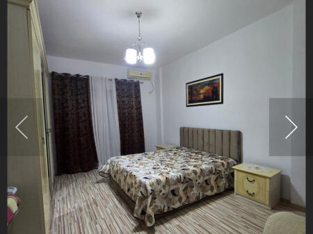 A 2+1 apartment is available behind Concord Center, near Big Market, on 5 May Street.