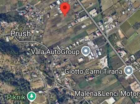 Land for sale in Prush.