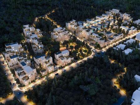 For sale, Apartment 1+1. Santorini Village Square Residence, Dhërmi.