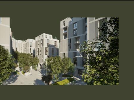 1+1 and 2+1 apartments for sale in Ali Demi.