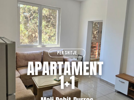 For sale Apartment 1+1 Mali Robit Durres