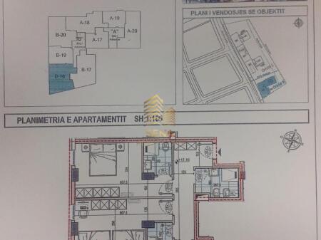 Shitet, Apartament 2+1+2 tualete+Blk, Bulevardi i ri, 