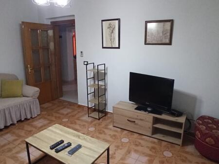 🏢Former Exhibition Albania Today, near the District Court of Tirana, an apartment 1+1, furnished, is for rent.