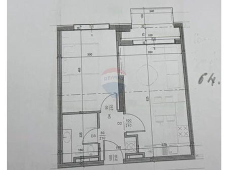 1+1 APARTMENT FOR SALE, AVIATION FIELD
