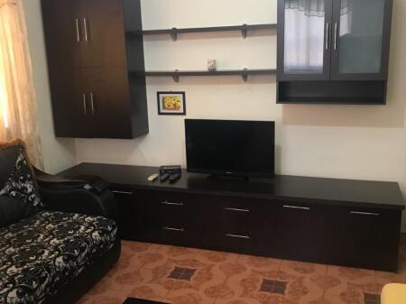 In Xhamllik, Hoxha Tahsim Street, an apartment 1+1 is for rent, furnished.