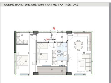 Apartment - For sale 2+1 - PASKUQAN