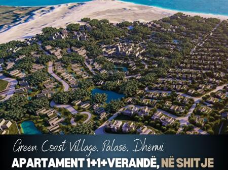FOR SALE, APARTMENT 1+1+VERANDA, GREEN COAST VILLAGE, DHËRMI