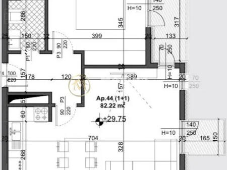 For sale Apartment 1+1, “Ish Fusha e Aviacionit”