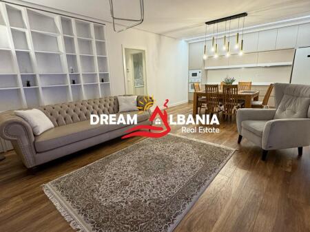 2+1 apartment for rent in Bllok, near Sky Tower in Tirana.
