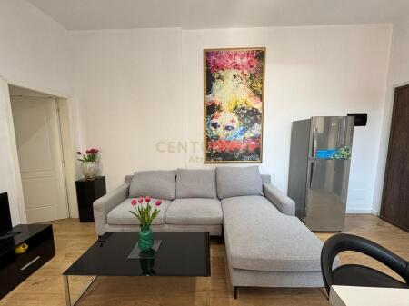 1+1 Apartment with veranda for rent at Delijorgji Complex