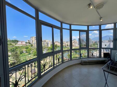 For rent 2+1 apartment with large balcony "Zoological Garden", Tirana.