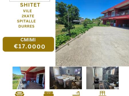 Super Two-Storey Villa for Sale in Spitall Durres