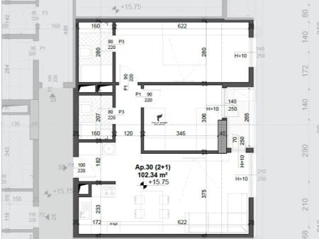 FOR SALE APARTMENT 2+1 FORMER AVIATION FIELD