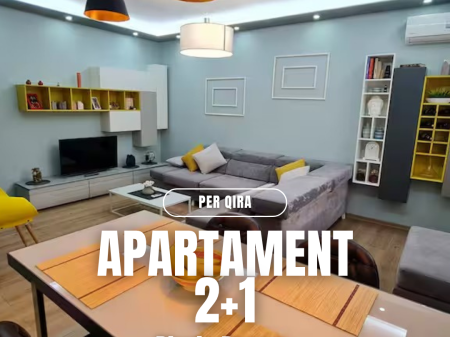 2+1 apartment with sea view, for rent Beach-Durres