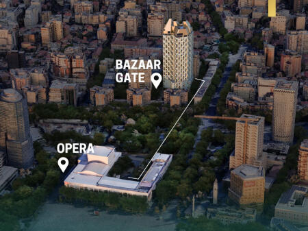 🔥 OPPORTUNITY – 1+1 Apartment for Sale at Bazaar Gate, Center of Tirana