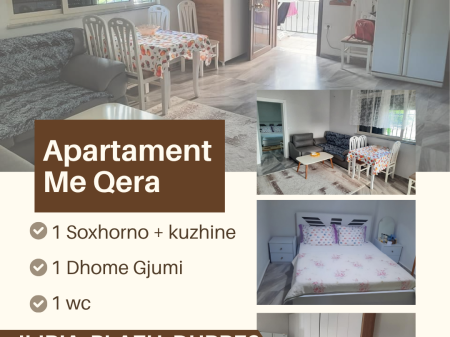 1+1 APARTMENT FOR RENT ILIRIA, BEACH, DURRES