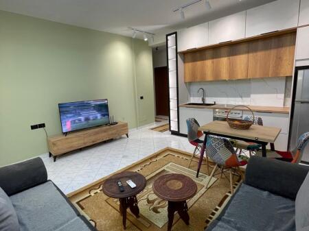 An apartment 1+1 is offered at Kodra e Diellit.