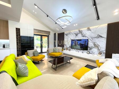 Luxury villa for rent in the area of Bërzhitë – 200 m² construction, 4000 m² land