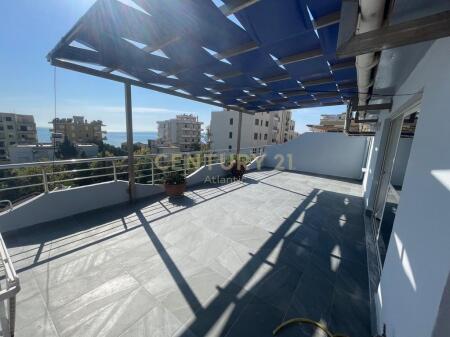 Papafingo 2+1 with Terrace for Sale on Hekurudha Beach with Sea View - 128 m2!