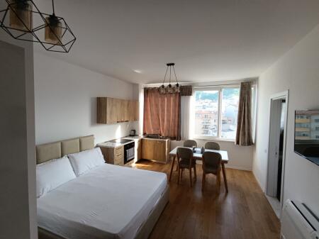 Apartment 1+1 and garage for rent, at Kristal center bridge.