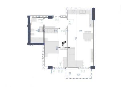 SHITET APARTAMENT 1+1 KAMEZ