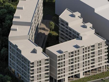 1+1 apartment in Forest Residence